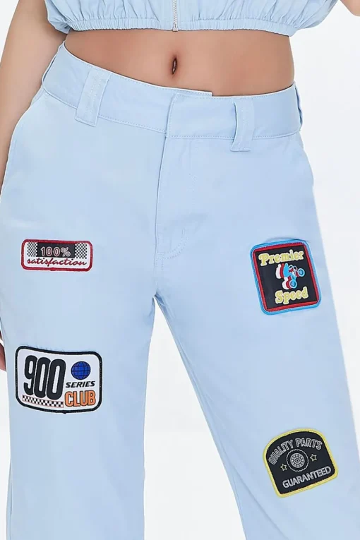 900 Series Club Patch Graphic Pants