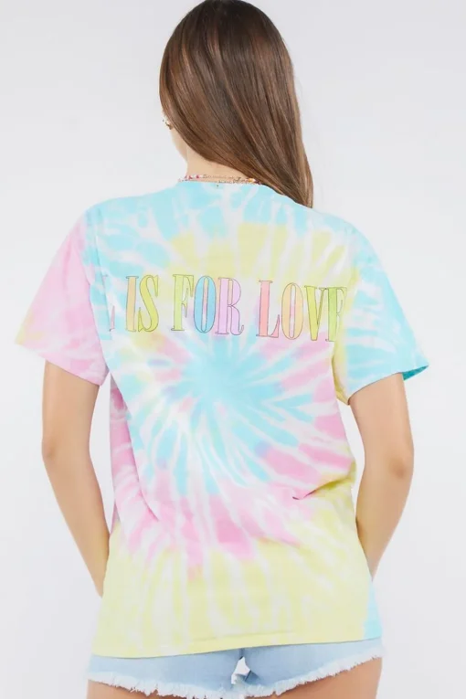 Sesame Street Graphic Tie-Dye Tee
