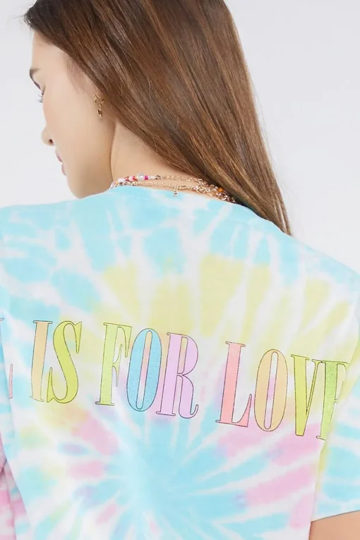 Sesame Street Graphic Tie-Dye Tee