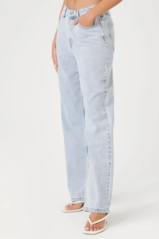 90S-Fit Straight Jeans