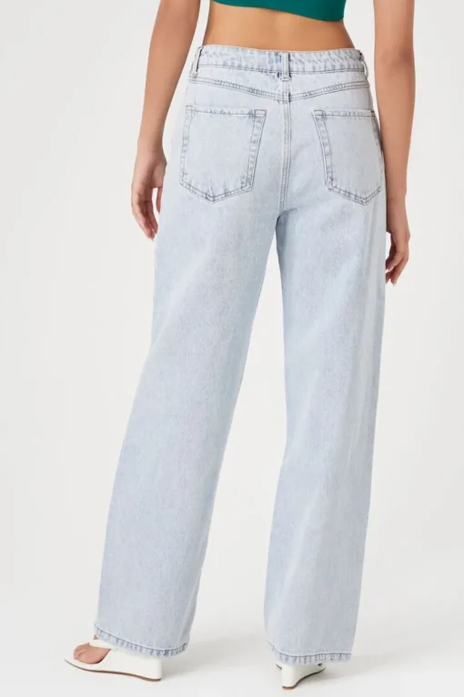 90S-Fit Straight Jeans
