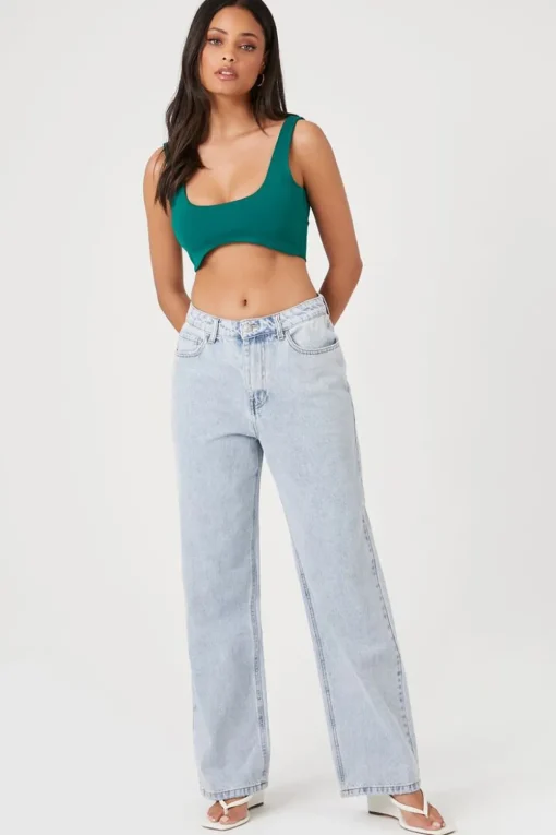 90S-Fit Straight Jeans