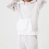 Sheer Mesh Netted Hoodie