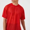 Sheer Mesh Netted Tee