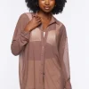 Sheer Mesh Shirt