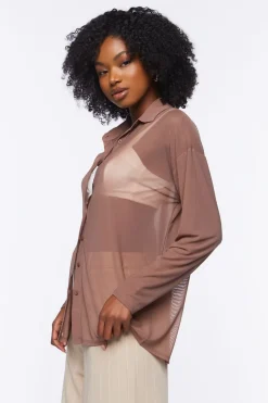 Sheer Mesh Shirt