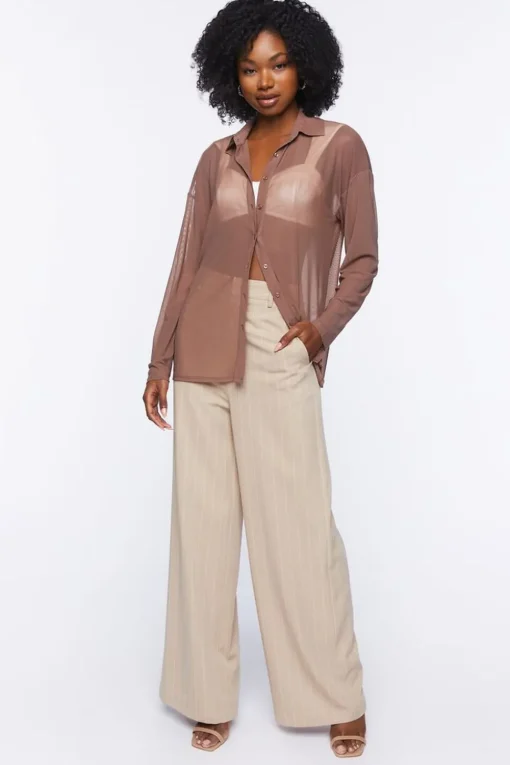 Sheer Mesh Shirt