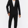 Side-Striped Straight Pants
