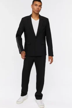 Side-Striped Straight Pants