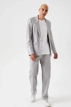 Side-Striped Straight Pants