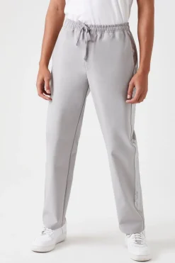 Side-Striped Straight Pants