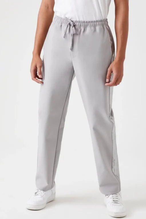 Side-Striped Straight Pants