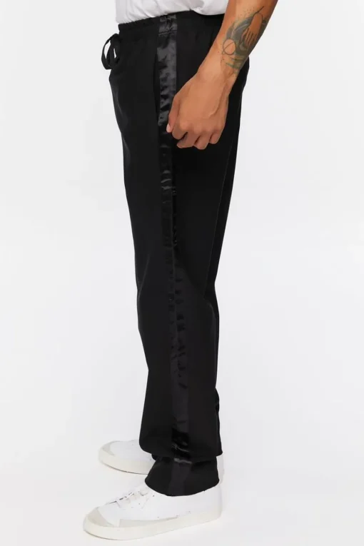 Side-Striped Straight Pants
