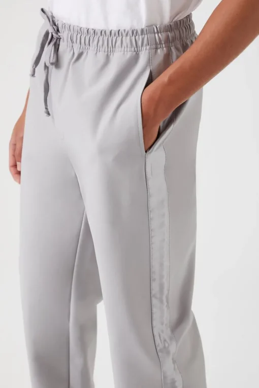 Side-Striped Straight Pants