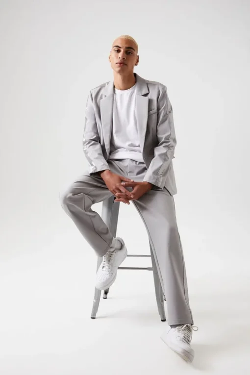 Side-Striped Straight Pants