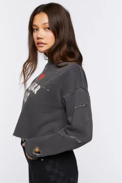 Skater Boys Graphic Cropped Pullover