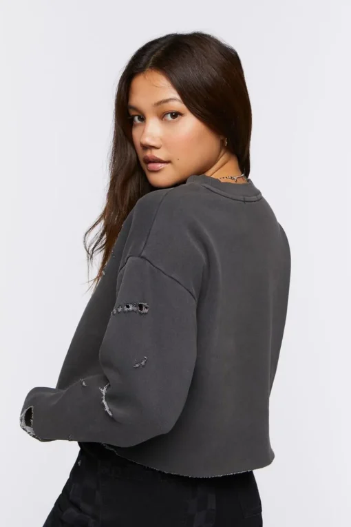 Skater Boys Graphic Cropped Pullover