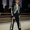 Skeleton Print Joggers
