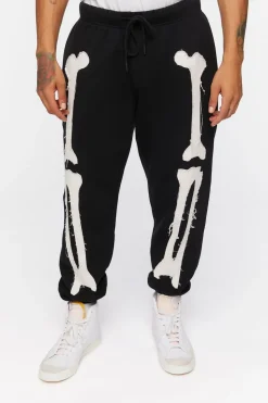 Skeleton Print Joggers