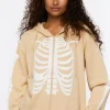 Skeleton Zip-Up Hoodie