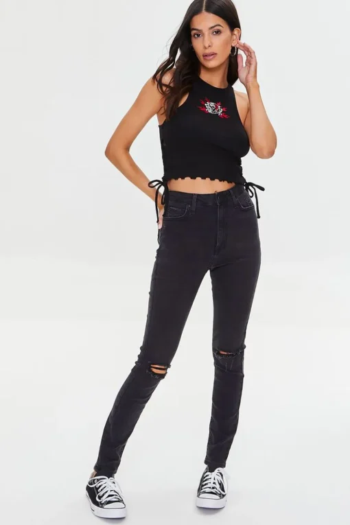 Skull Graphic Tank Top