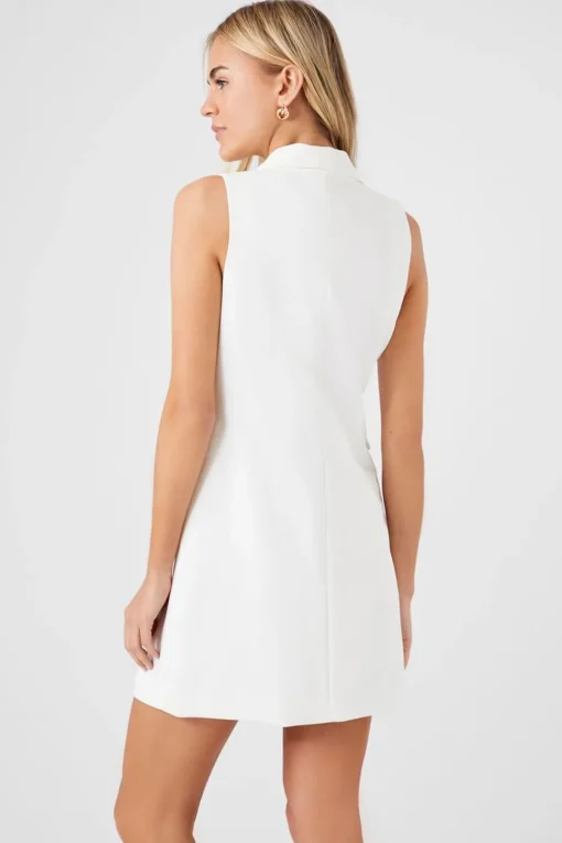 Sleeveless Blazer Mini Dress