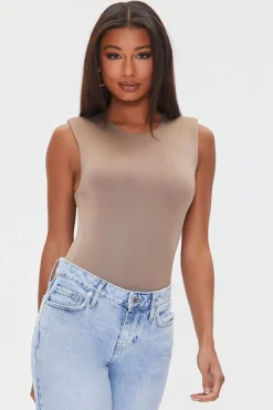 Sleeveless Padded Bodysuit