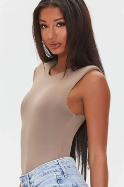 Sleeveless Padded Bodysuit