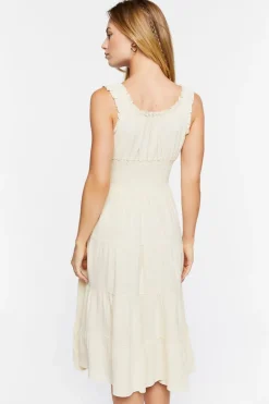 Sleeveless Tiered Midi Dress