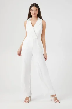 Sleeveless Wide-Leg Jumpsuit