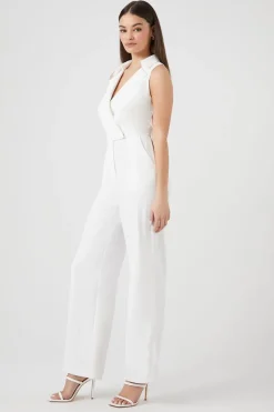 Sleeveless Wide-Leg Jumpsuit