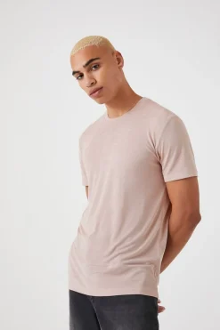 Slim-Fit Jersey Knit Crew Tee