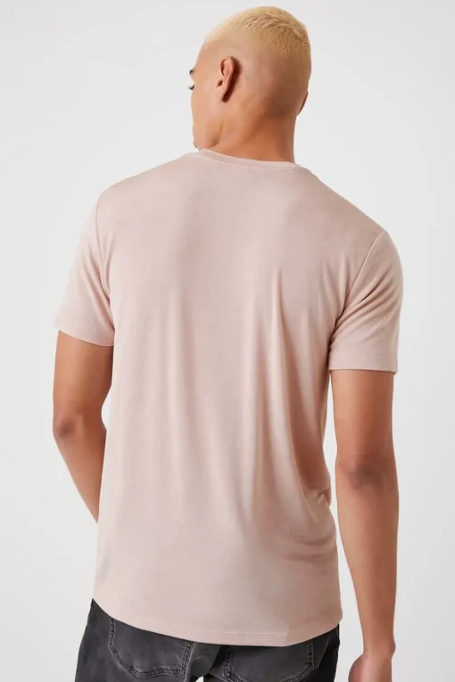 Slim-Fit Jersey Knit Crew Tee