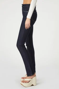 Slim-Fit Slit Jeans