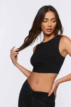 Slinky Crop Top & Midi Skirt Set