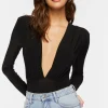 Slinky Plunging Bodysuit