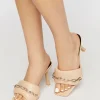 Slip-On Chain Heels