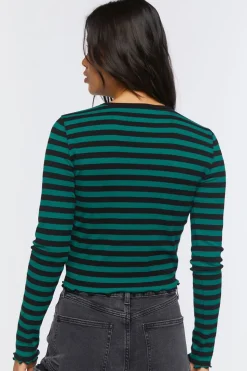 Slytherin Embroidered Graphic Top