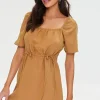 Smocked Mini Dress