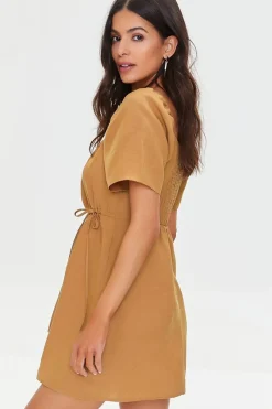Smocked Mini Dress