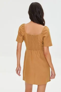 Smocked Mini Dress
