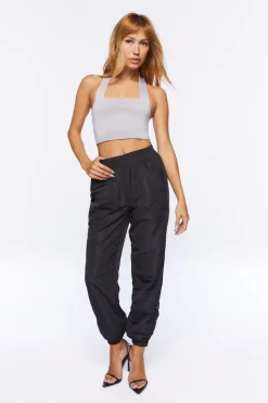 Snap-Button Joggers