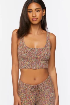 Space Dye Lounge Crop Top