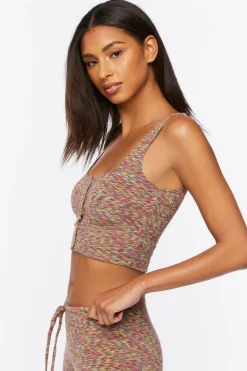 Space Dye Lounge Crop Top