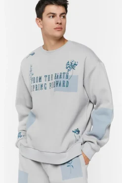 Spring Forward Graphic Pullover