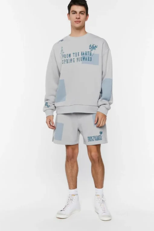 Spring Forward Graphic Pullover