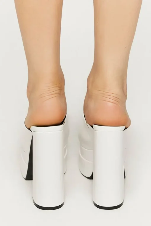 Stacked Platform High Heels