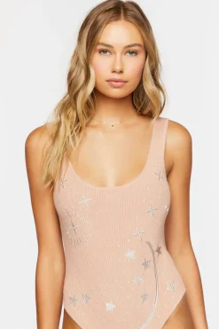 Star Embroidered Bodysuit