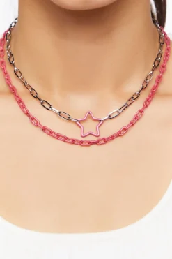 Star Pendant Necklace Set