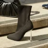 Stiletto Sock Booties